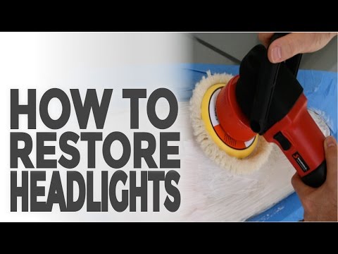 Learn how to restore your yellow and hazy headlights!