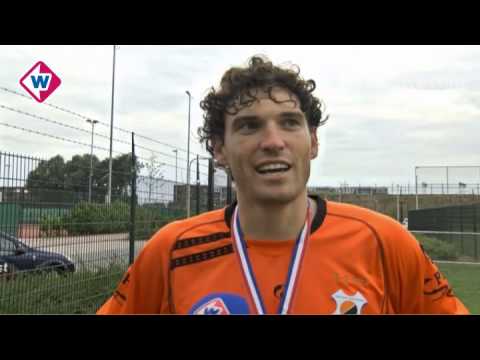 Interview Joost Leonard (Katwijk) na Katwijk-De Treffers: 2-1