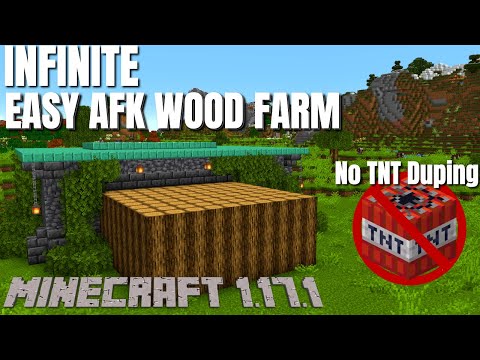 Minecraft 1.17 Wood Farm | AFK Survival 1.17 Farm | Minecraft 1.17 Base (World Download) 1.17.1