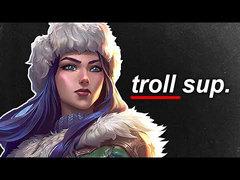 How to play ADC with a roaming "troll" support