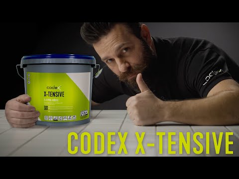 Die revolutionäre Epoxi-Fuge: codex X-Tensive