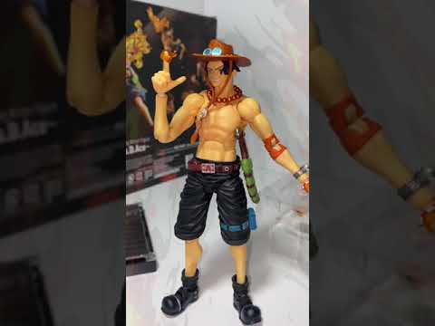 Sentinel (not shf, figma or VAH): Portgas D Ace (one piece) figure review!