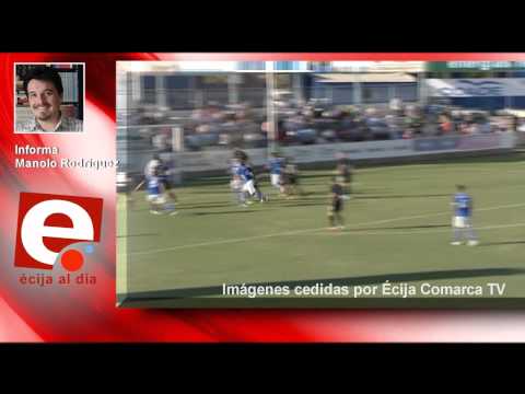 Écija 1 - La Roda 1. Resumen del partido