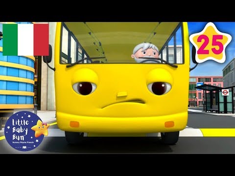 Le ruote del bus V 11 | 15 Minuti di Canzoncine | Little Baby Bum Italia | #cartonianimati