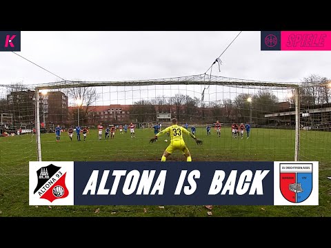 Lorenzen überragend! Altona entführt Punkt gegen Tabellenvierten | Altona 93 - SV Drochtersen/Assel