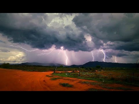 IMENSO TEMPORAL DE CHUVA APROXIMA DA CIDADE DE RIO DO PIRES BAHIA ⛈️ #bahia #nordeste #sertão