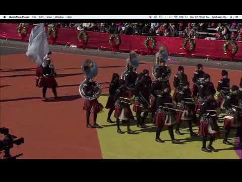 Scotland High School Marching Band  at Philadelphia Thanksgiving Parade 2018