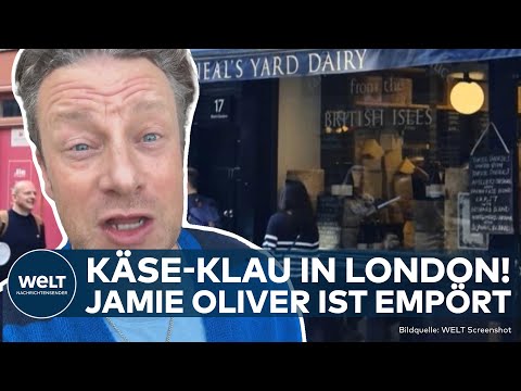Video Thumbnail: LONDON: "Käsiger Fall!" - Tonnenweise Cheddar gestohlen, Jamie Oliver ruft zur Mithilfe auf!