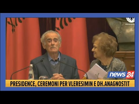 Emocione në Presidencë, Dhimitër e Roza Anagnosti marrin dekoratën e lartë, artistja: Me fat...