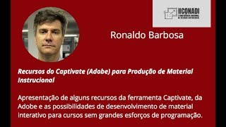 Recursos do Adobe Captivate para Produção de Material Instrucional