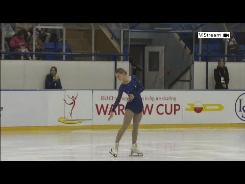 Karolina Białas – 2022 Warsaw Cup SP