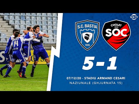 J15 | Bastia 5-1 Cholet : Le résumé