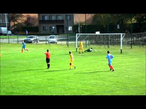Zwartberg FC - BS Sport: doelpunt Olivier Moens (0-1)