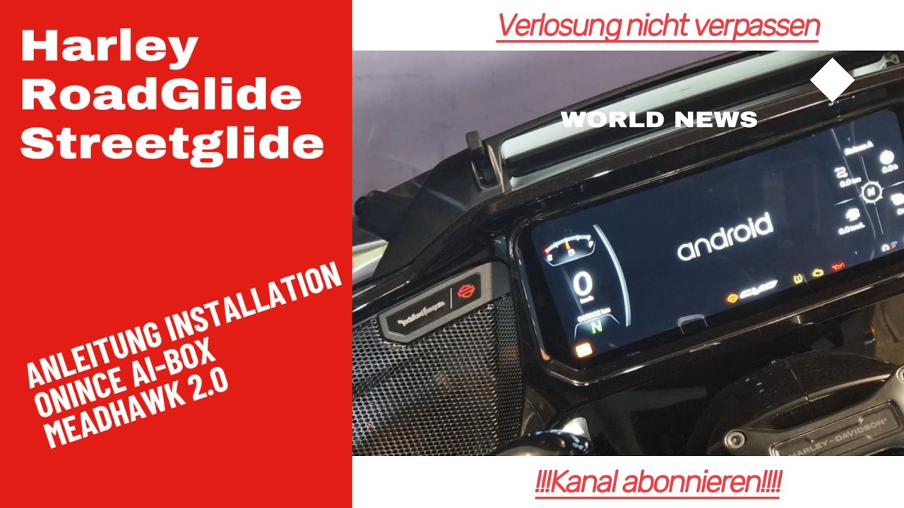Android Auto Road Test on Harley