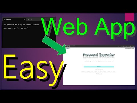 Web App made So Easy with Anvil, Example: Human Friendly Password Generator | 웹어플리케이션 쉽게 만들기, 암호생성기