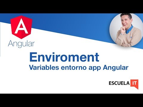 Carpeta de entorno de aplicación enviroment en Angular
