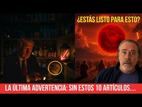 Morí y Jesús Reveló los 10 Artículos Que Necesitamos para los 3 Días de Oscuridad