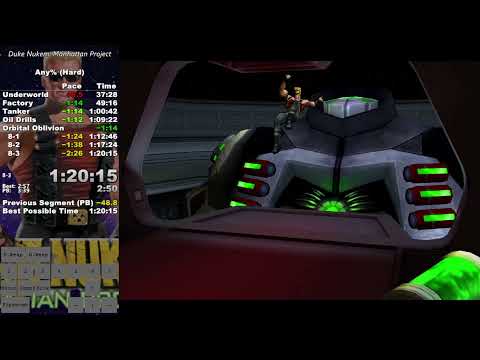 Duke Nukem: Manhattan Project Speedrun - Any% (Hard) - 1:20:15 [WR]