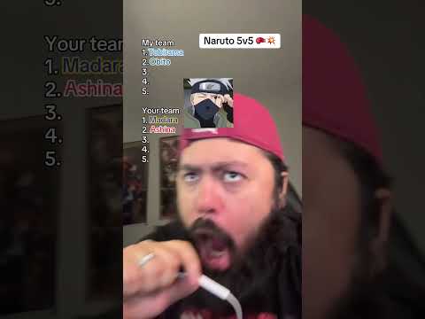 DAS NAHESTE Naruto 5v5 ALLER ZEITEN 👀 Kannst DU den Gewinner erraten?! #naruto #shorts #anime
