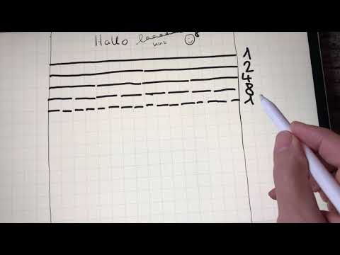 Rhythmuskurs Teil 1 Notenlängen 1