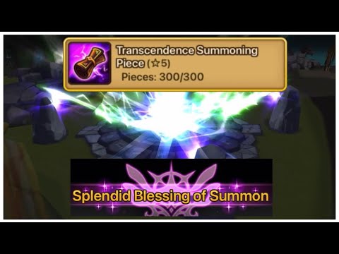 TRANSCENDENCE SCROLL PIECES WERE SUMMONED!!