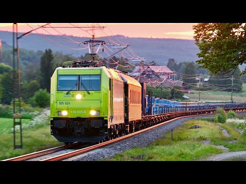 Tåg på Norra stambanan - Arbrå, Vallsta och Bollnäs