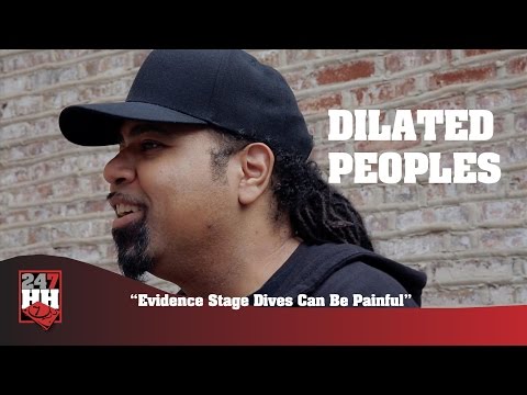 Dilated Peoples - Evidence Stage Dives Can Be Painful (247HH Wild Tour Stories)
