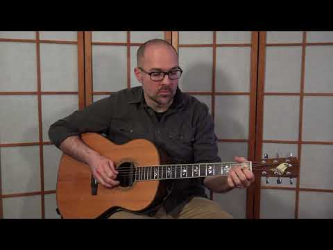 ActiveMelody.com March 2018 Challenge - EP211 - Solo Acoustic Blues Guitar Lesson