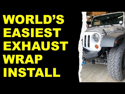 Exhaust Wrap - The Easy Way to Install
