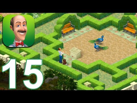 GARDENSCAPES NEW ACRES STORY Walkthrough Gameplay Part 15 - Day 15 (iOS Android)
