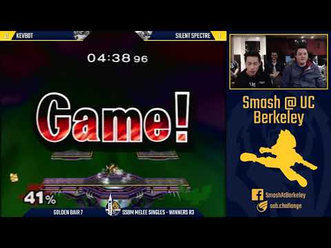 Golden Bair 7 - Melee Singles Winners Round 3: SilentSpectre vs Kevbot