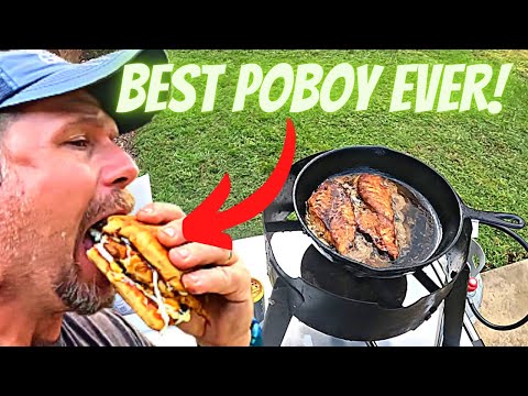 **BLACKENED REDFISH POBOY**YOU CAN'T BEAT THIS SANDWICH**