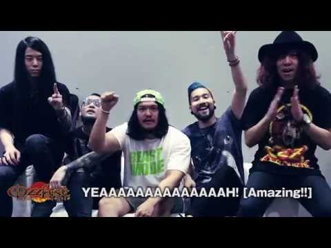OZZFEST JAPAN 2015 - HER NAME IN BLOODよりコメント！