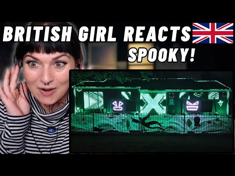BRITISH Girl's reacts to TOP 15  Halloween Decorations in AMERICA!!