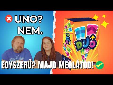Ez a játék leváltja az Unót? | DUO bemutató - Játékra kész / Play Right Away