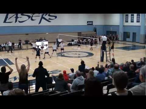 Men's volleyball player Garrett Komisarek highlight video