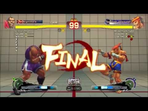 FT5 - JV-DSC-Thanos (Balrog) VS MuayThaiKing88 (Adon)