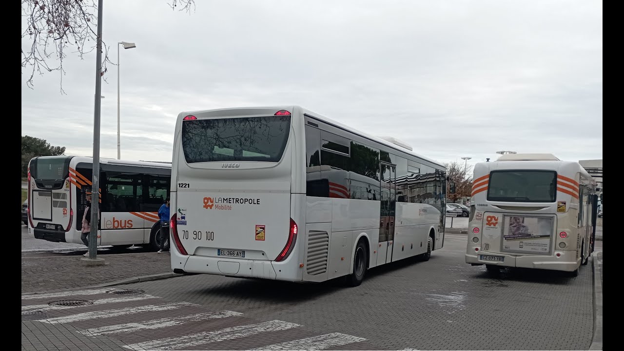 [Pays d'Aix Mobilité] Iveco Crossway Line sur la ligne 210 destination Aix Gare Routière