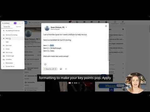 Item video thumbnail