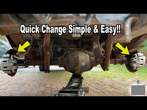 2000-2004 Ford F250 F350 Rear Brakes, Calipers & Caliper Brackets Replacement Ford Excursion