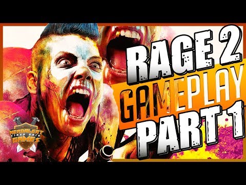 RAGE 2 GAMEPLAY DEUTSCH PART 1 BUNTER PSYCHOTERROR