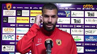 serie-c-now-benevento-casertana-shady-oukhadda-nel-post-gara