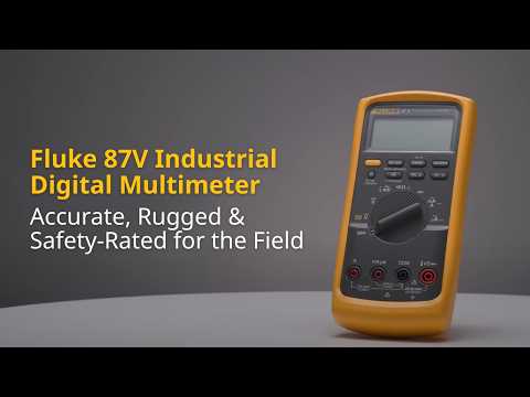  Fluke 87V Industrial Digital Multimeter | Trusted Accuracy for Every Job