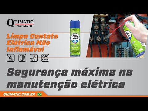 Limpa Contato Elétrico Não Inflamável