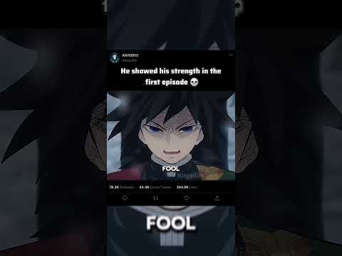 Giyu was so shocked 😭 #giyu #demonslayer #tanjiro #knyedit #edit