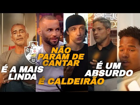 JOGADORES FALAM DA TORCIDA DO VASCO