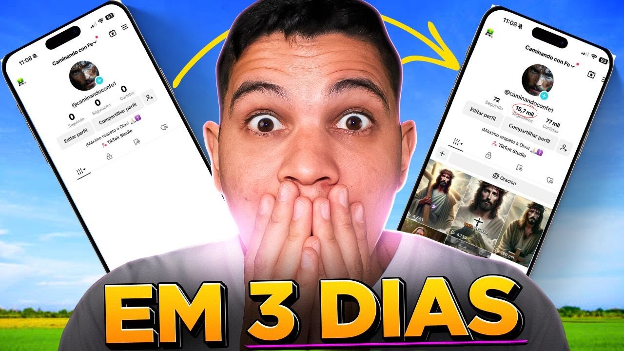 MONETIZEI UMA CONTA NO TIKTOK EM 3 DIAS COMEÇANDO DO ZERO (NÃO É SORTE)