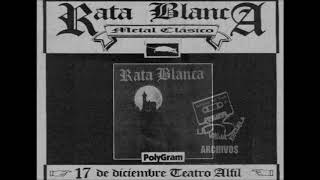 RATA BLANCA - LA CANCIÓN DEL GUERRERO - Primer Version (TEATRO ALFIL 17/12/1989)
