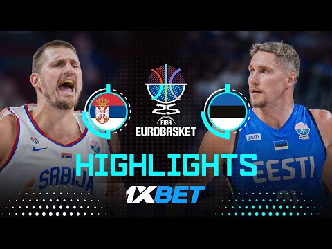 Serbia 🇷🇸 soar over Estonia 🇪🇪 with ease for fine start to their #EuroBasket 2025 run!