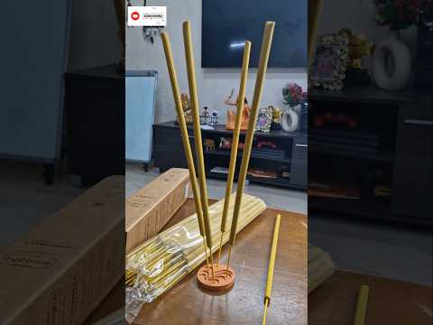 Amogha Citronella Garden Incense 16" Inch Agarbatti Sticks with 2 Hours Burning time | Purifying